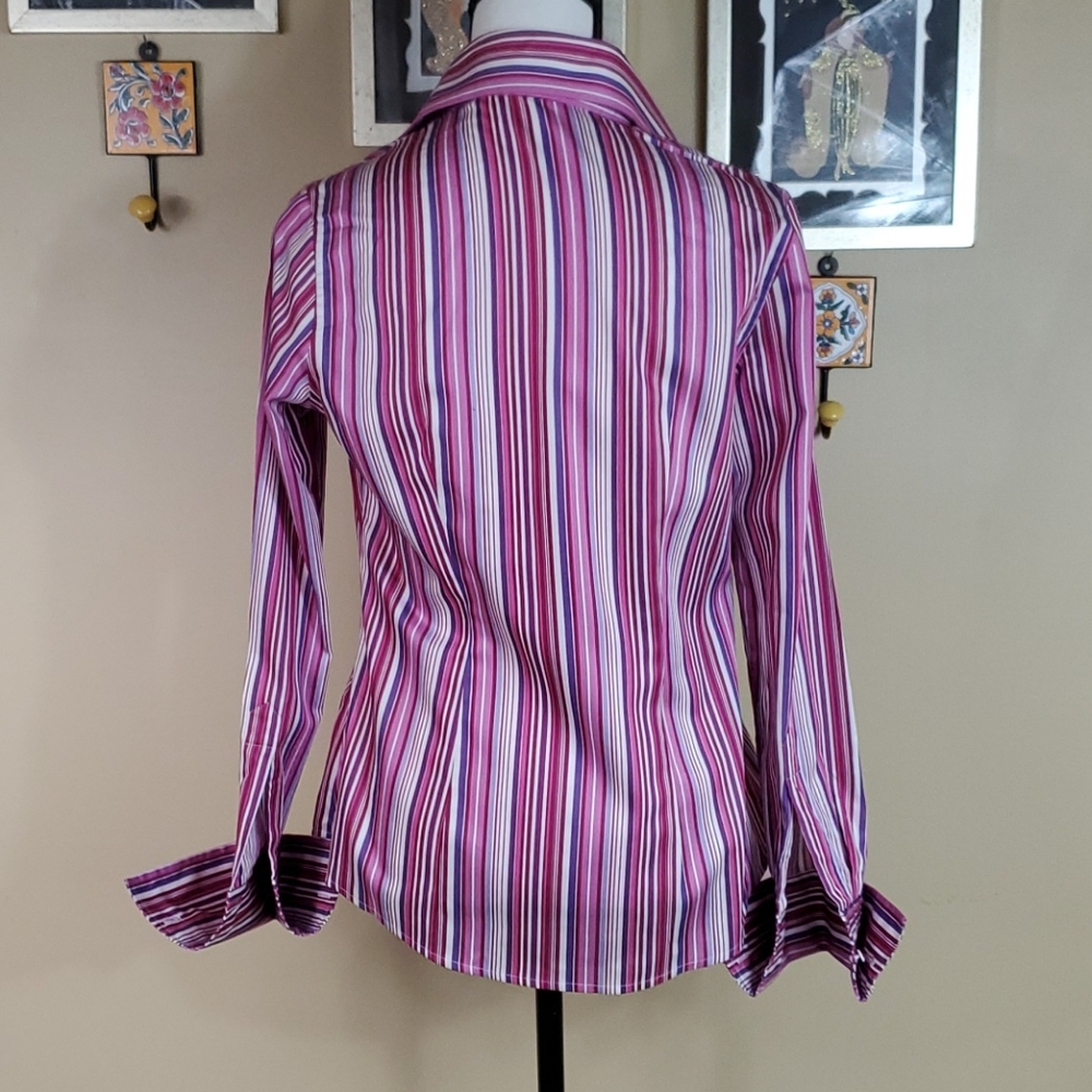 Hawes & Curtis stripped button down shirt - Picture 4 of 10